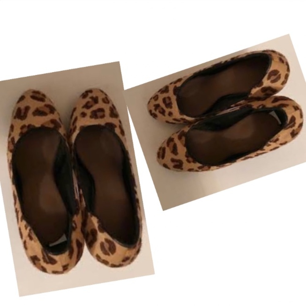 🌟🐆Chicest Leopard Heels 7 1/2. -Temp lower price. Only a few hours. - Picture 11 of 16